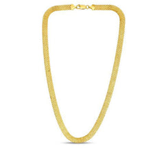 Load image into Gallery viewer, 7.0mm 14k Yellow Gold Bismark Chain-2
