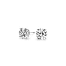 Load image into Gallery viewer, 3 cttw Certified IGI Lab Grown Round Diamond Stud Earrings 14k White Gold (G/VS2)-2
