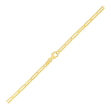 Load image into Gallery viewer, 10K Yellow Gold Paperclip Bracelet (2.5mm)-1
