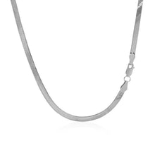 Load image into Gallery viewer, 3.0mm 14k White Gold Super Flex Herringbone Chain-2
