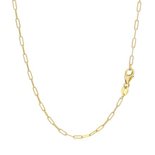 Load image into Gallery viewer, 18K Yellow Gold Fine Paperclip Chain (1.5mm)-2
