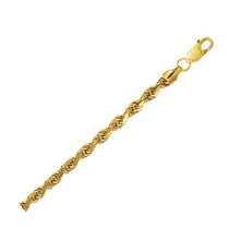 Load image into Gallery viewer, 4.5mm 10K Yellow Gold Hollow Diamond Cut Rope Chain-0
