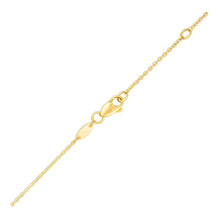 Load image into Gallery viewer, 14k Yellow Gold Chain Necklace with Horizontal Arrow Pendant
