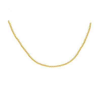 14k Yellow Gold Bead Chain (3mm)-0