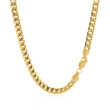 Load image into Gallery viewer, 4.5mm 10k Yellow Gold Miami Cuban Semi Solid Chain-2
