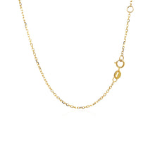 Load image into Gallery viewer, 14k Yellow Gold 17 inch Necklace with Round Citrine
