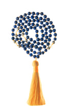 Load image into Gallery viewer, Lapis Lazuli and Citrine Manifestation Mala-1
