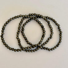 Load image into Gallery viewer, Pyrite Mala Bracelet
