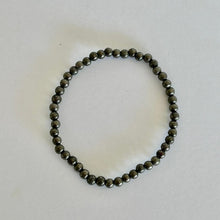 Load image into Gallery viewer, Pyrite Mala Bracelet
