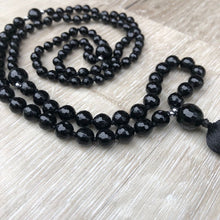 Load image into Gallery viewer, Shiva&#39;s Shield Black Onyx Mala
