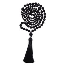 Load image into Gallery viewer, Shiva&#39;s Shield Black Onyx Mala

