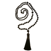 Load image into Gallery viewer, Shiva&#39;s Shield Black Onyx Mala
