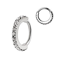 Load image into Gallery viewer, 316L Stainless Steel Multi-Jeweled Annealed Seamless Ring
