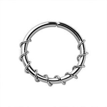 Load image into Gallery viewer, 316L Stainless Steel Twisted Wire Seamless Ring
