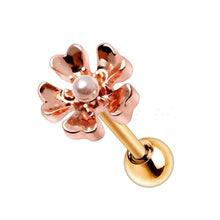 Load image into Gallery viewer, Copper Plated Flower Cartilage Earring
