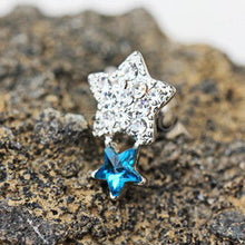 Load image into Gallery viewer, 316L Stainless Steel Art of Brilliance Shining Star Cartilage Earring
