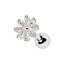 Load image into Gallery viewer, 316L Stainless Steel Daisy Flower Cartilage Earring
