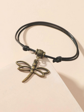 Load image into Gallery viewer, Dragonfly Cham Anklet Ankle Bracelet
