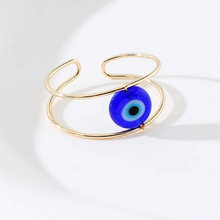 Load image into Gallery viewer, Evil Eye Toe Ring
