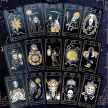 Load image into Gallery viewer, Gold Skull Tarot Deck-1
