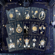 Load image into Gallery viewer, Gold Skull Tarot Deck-4
