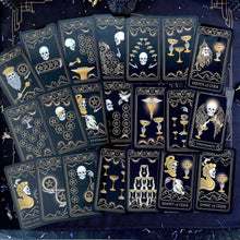 Load image into Gallery viewer, Gold Skull Tarot Deck-8
