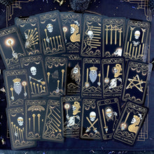 Load image into Gallery viewer, Gold Skull Tarot Deck-7
