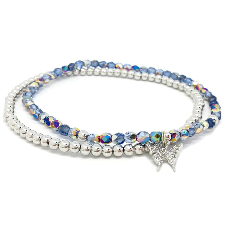 Butterfly Beautiful Ankle Bracelet Set