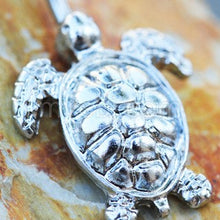 Load image into Gallery viewer, 316L Stainless Steel Sea Turtle Navel Ring
