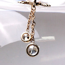 Load image into Gallery viewer, 14Kt Yellow Gold Navel Ring with Winged Heart Gem
