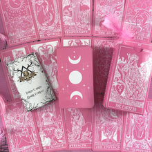 Load image into Gallery viewer, Pink White Tarot Deck-4
