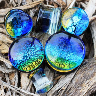 Oceanic Design Glass Saddle Plug