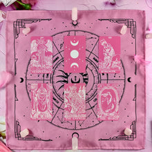 Load image into Gallery viewer, Set Pink Tarot Bag &amp; Tarot Cloth for Tarot Cards-6
