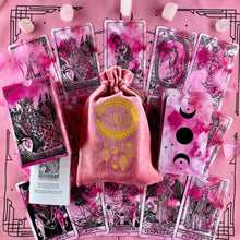 Load image into Gallery viewer, Set Pink Tarot Bag &amp; Tarot Cloth for Tarot Cards-4
