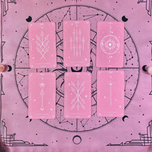 Load image into Gallery viewer, Set Pink Tarot Bag &amp; Tarot Cloth for Tarot Cards-1
