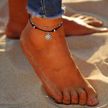 Load image into Gallery viewer, Vintage Boho Multi Layer Sun Anklet Ankle Bracelet
