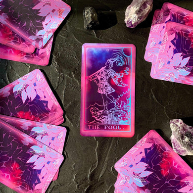 Tarot Deck Neon Light,Plastic lamination-0