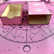 Load image into Gallery viewer, Tarot Wooden Box Pink Lotus-1
