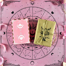 Load image into Gallery viewer, Tarot Wooden Box Pink Lotus-5
