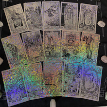 Load image into Gallery viewer, the Rider Waite Holographic Crystal Foil Tarot Deck-8
