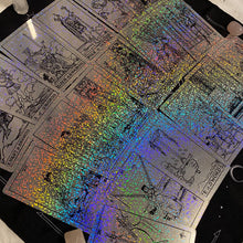 Load image into Gallery viewer, the Rider Waite Holographic Crystal Foil Tarot Deck-6
