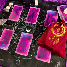 Load image into Gallery viewer, the Rider Waite Purple Neon Foil Tarot Deck-4
