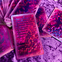 Load image into Gallery viewer, the Rider Waite Purple Neon Foil Tarot Deck-2
