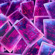 Load image into Gallery viewer, the Rider Waite Purple Neon Foil Tarot Deck-8
