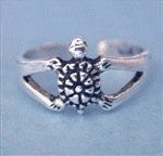 Turtle Toe Ring